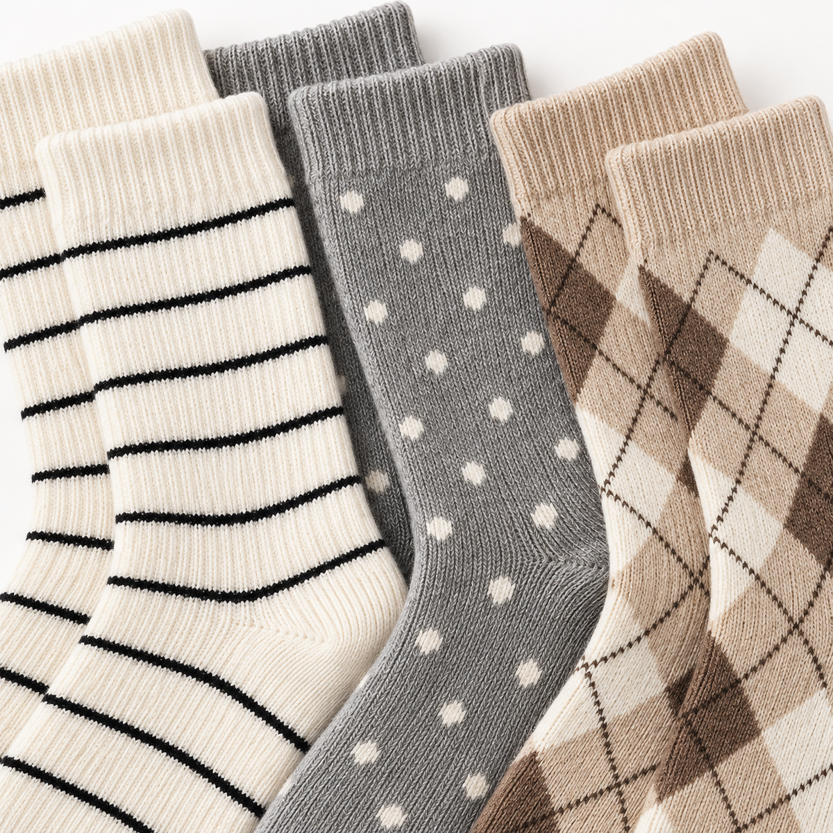 Everyday Essentials 3-Pair Sock Set