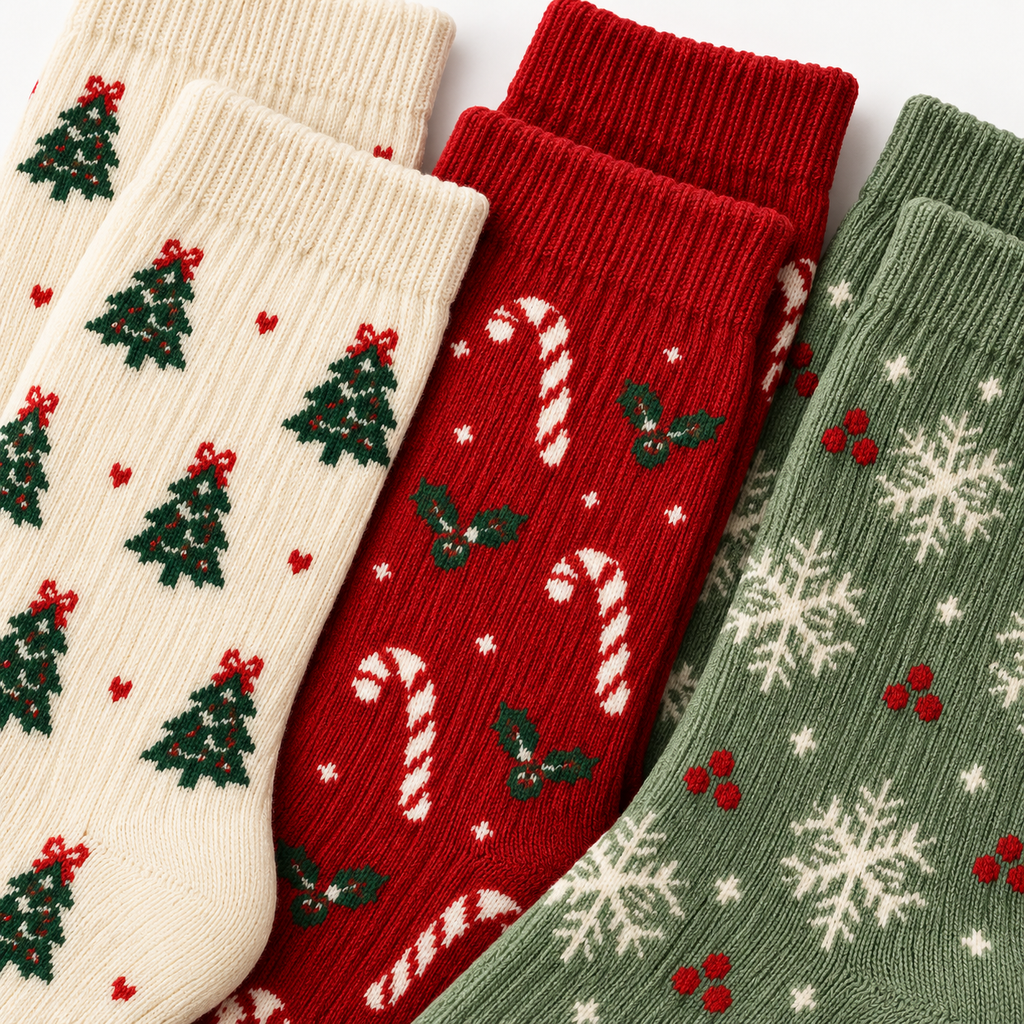 Holiday Cheer 3-Pair Sock Set