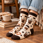 Coffee Lover Crew Socks