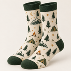 Camping Adventure Crew Socks