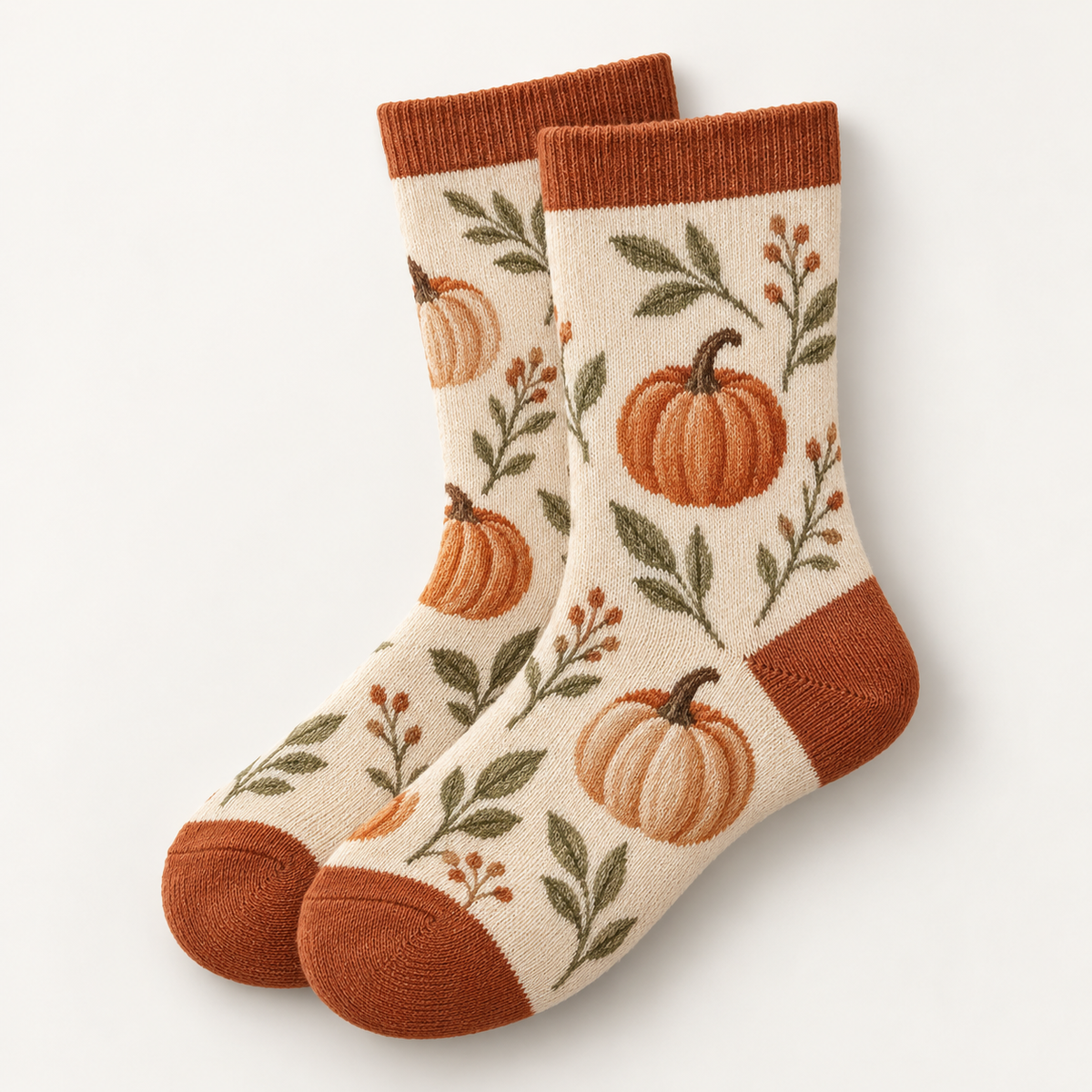 Pumpkin Patch Crew Socks