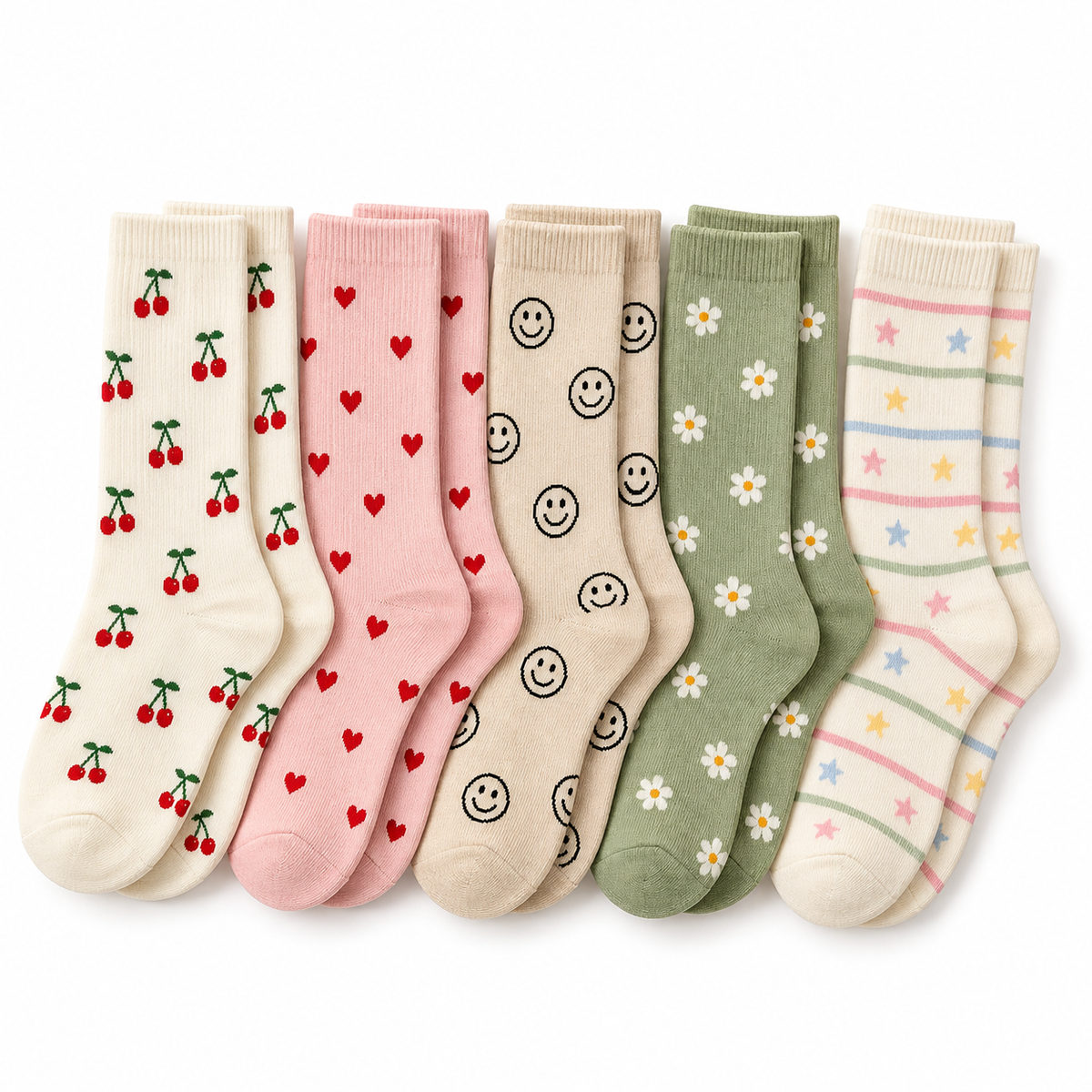 Fun Favorites 5-Pair Sock Set